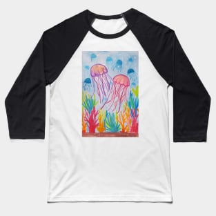 Jelly fish Baseball T-Shirt